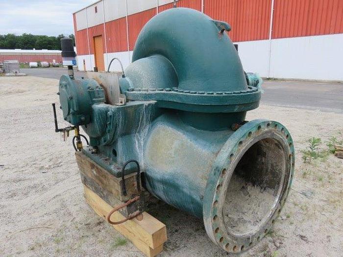 Used AHLSTROM ZY70V-2 STAINLESS STEEL SPLIT CASE FAN PUMP