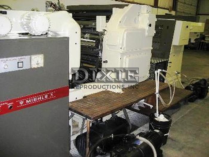 Used Dixie UV Conver Offset Press