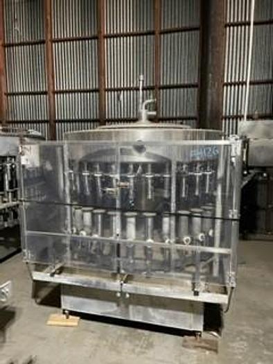 Used 1988 Cobert 32 Head Rotary Low Vacuum Filler Olimpia