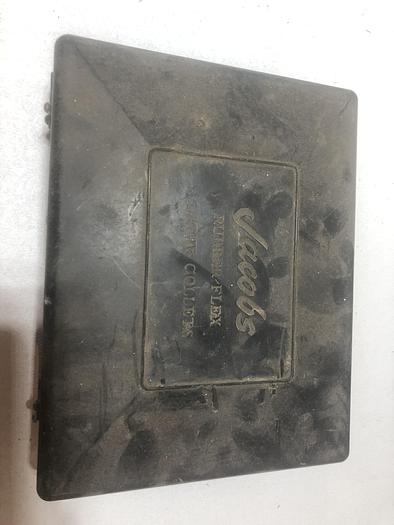 Used Jacobs 5pc Rubber-Flex Lathe Collet Set. 5/8" to 1-3/8" capacity. USA