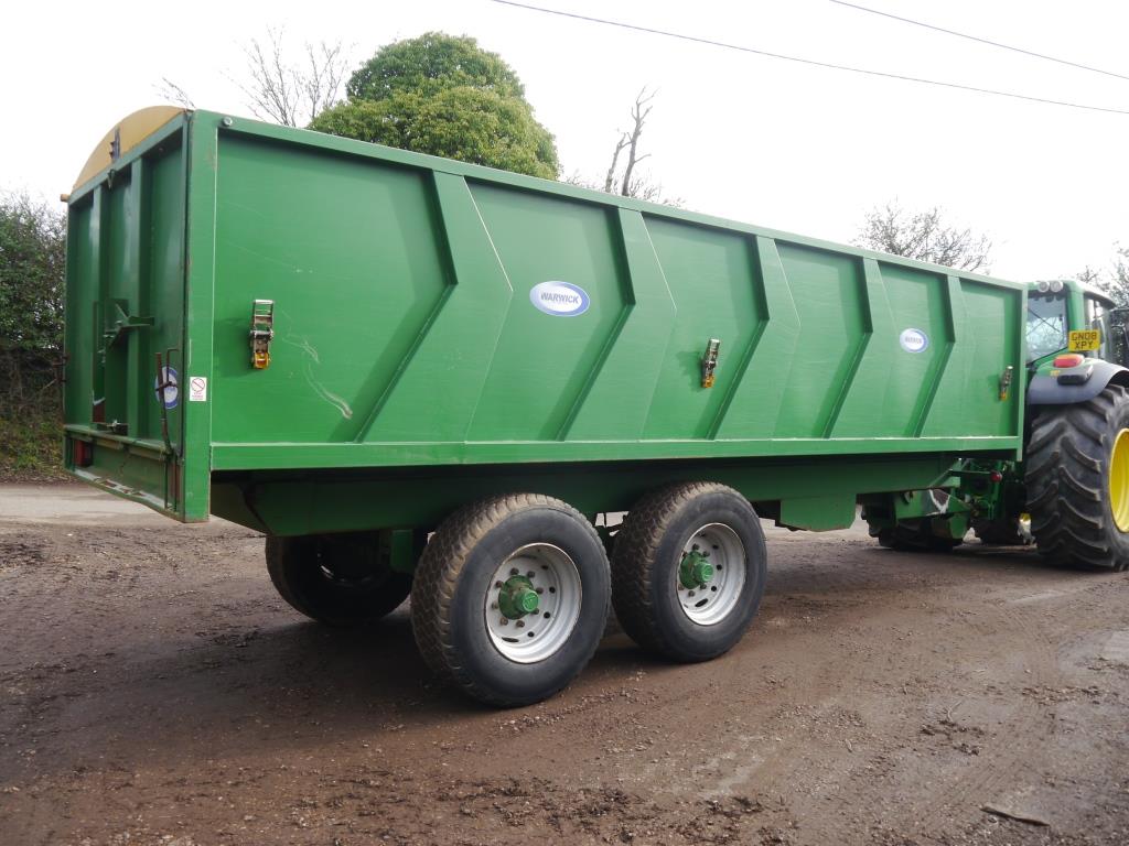 Used Warwick 14 Ton Trailer