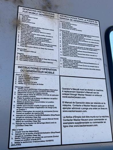 Used Sullair 1600H Compressor 1600H Sullair Compressor