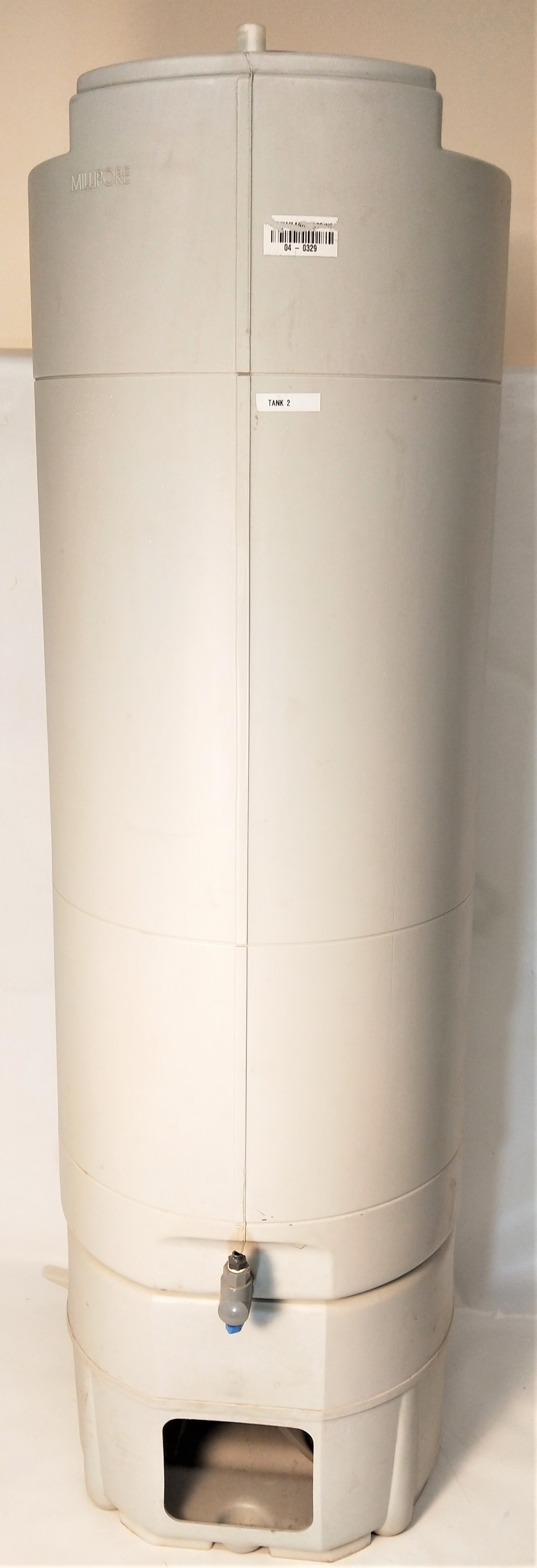 Used Millipore TANKPE100 Polyethylene Reservoir for Water Storage