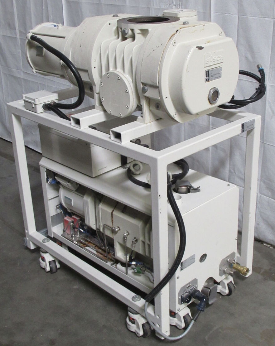 Used Busch Cobra DS 80 Dry Vacuum Pump w/ WZ 1000 A Booster Pump
