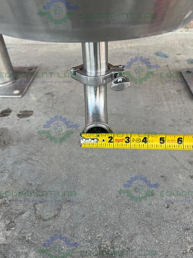 Used LMC 840 Gallon Stainless Steel Jacketed Fermentation Tank