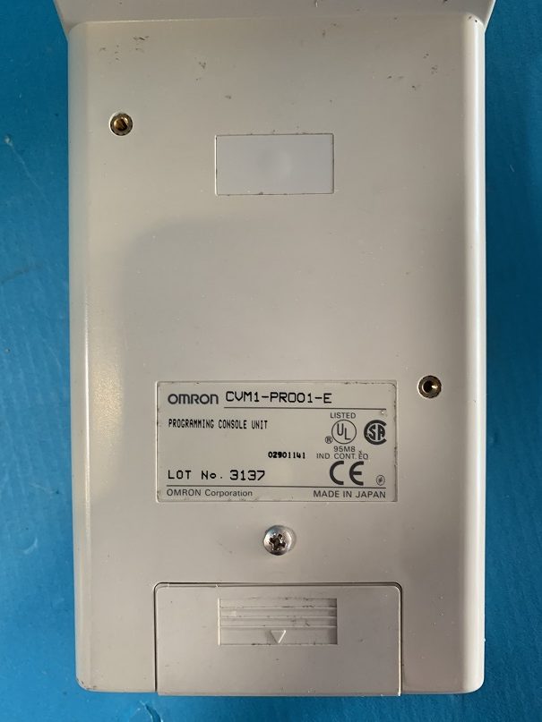 Used Omron Programming Console CVM1-MPRO01-E