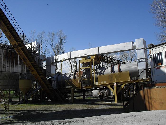Usato Impianto di produzione conglomerato bituminoso LORO & PARISINI essiccatore MARINI EMCC 160 - Bituminous conglomerate plant