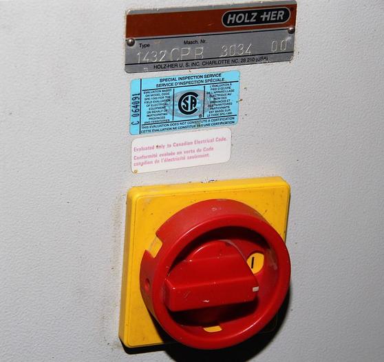 Used 2000 *SOLD* Edgebander - Holzher 1432CPB