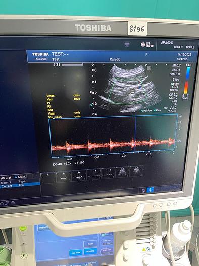 Gebraucht Toshiba PVT-382BT Mikro-Konvex Ultraschallsonde 
