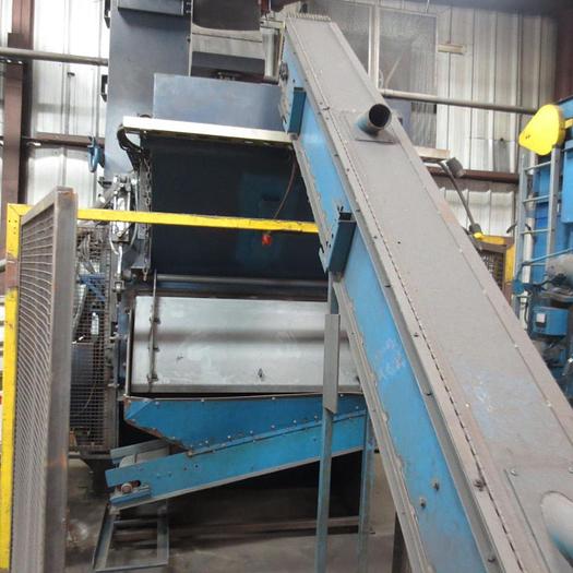 Used WHEELABRATOR 6 CU. FT. TUMBLAST MACHINE