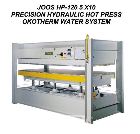 Used 2020 Joos  HP 120 OP Hot Press