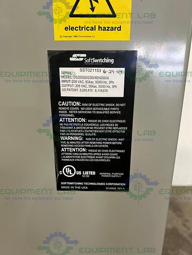 Used Soft Switching Technologies  DS30050A208V4EH2000A Prodysc Dynamic SAG Corrector