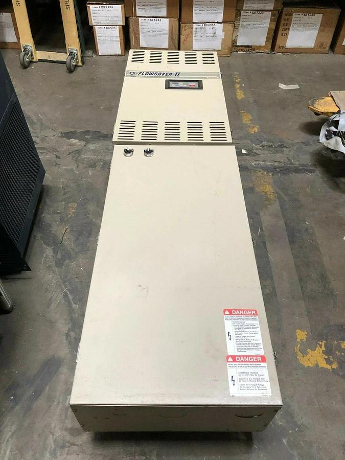 Used Toshiba Q-Flowsaver II FLOWQ2 410K Transistor Inverter Drive, 100HP, 460VAC 3PH