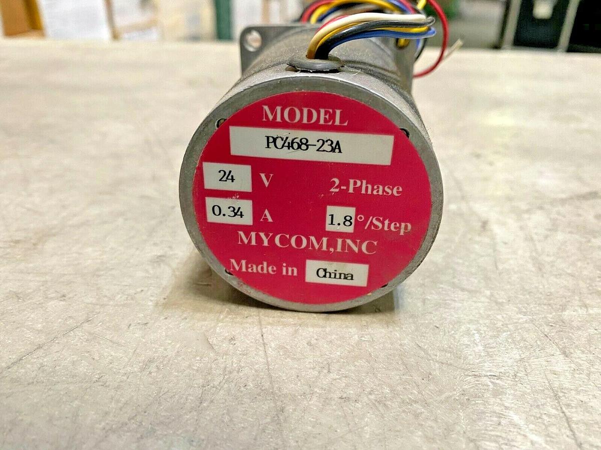 Mycom Nyden Model PC468-23A 24V 0.34A 2-Phase Stepping Motor - Stepper