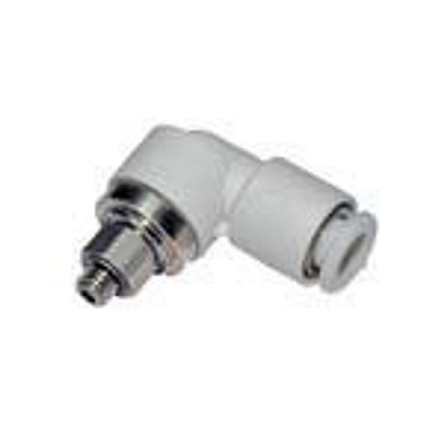 Used Male Elbow (High speed) Rotary One-touch fitting M5 x 0.8 ES6025