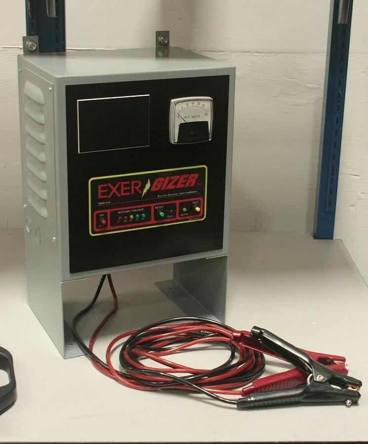 Pacer Engineered Systems ExerGizer 12 VDC 30/60 A Battery Exerciser Conditioner