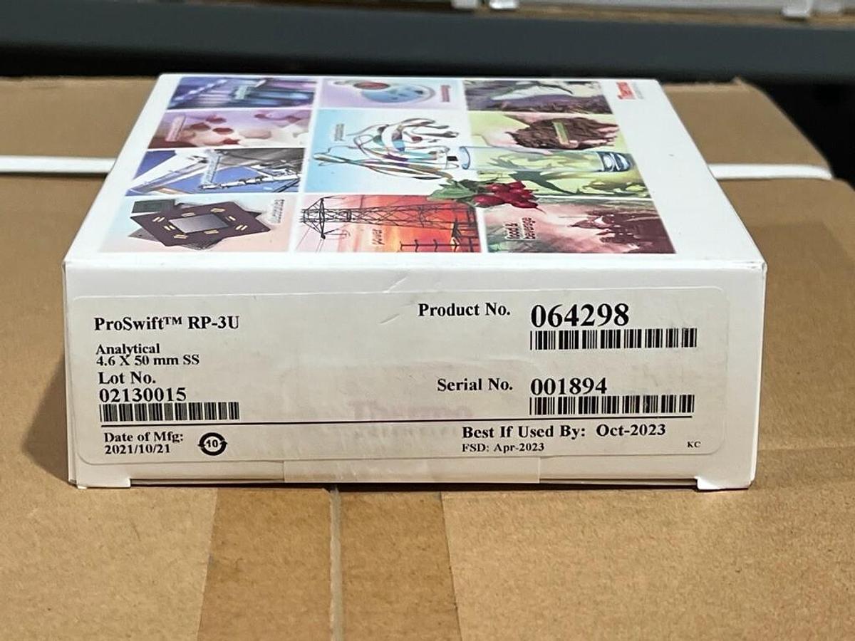 Used Thermo Scientific 064298 ProSwift RP-3U Rev Phase HPLC Column Monolith 4.6x50 mm