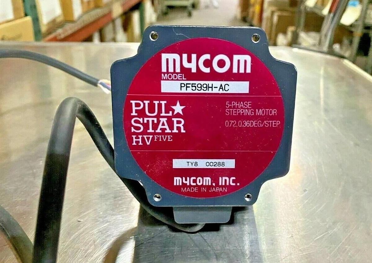 Mycom PF599H-AC PUL Star HV Five 5-Phase Stepping Motor - Stepper
