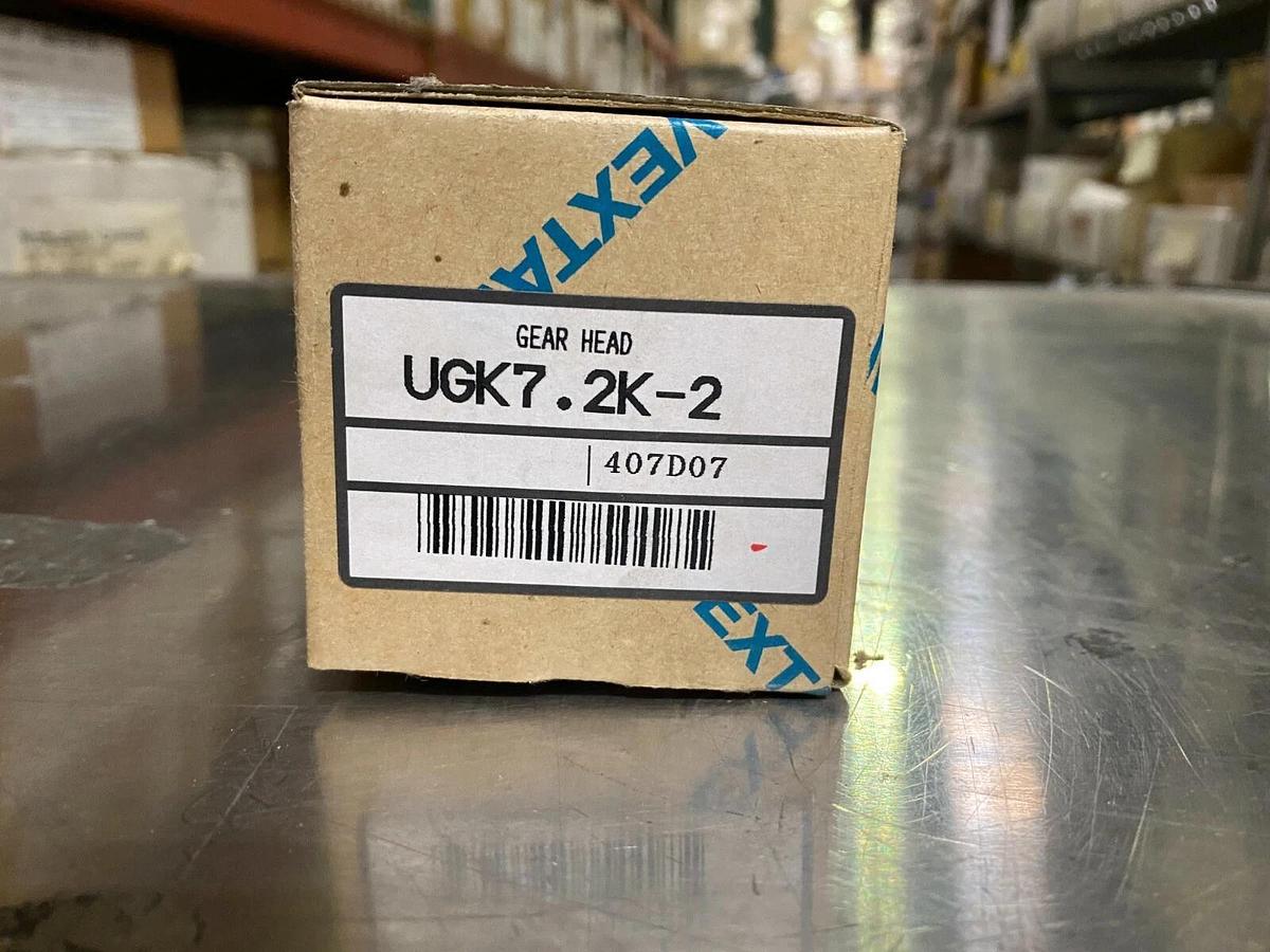 Oriental Motor Vexta Model UGK7.2K-2 Gear Head for Step Unit