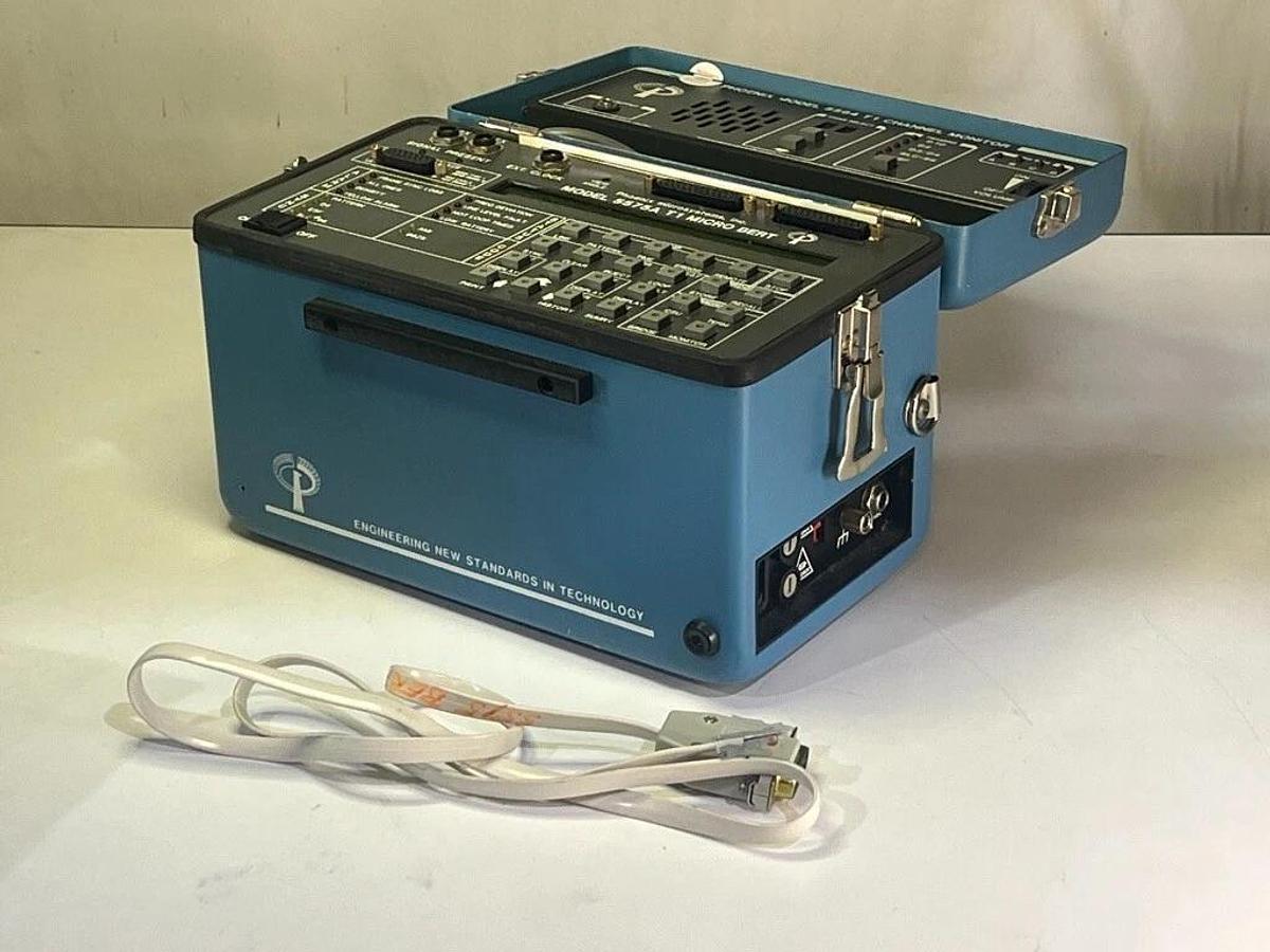Used Phoenix Microsystems, Inc. Model 5575A T1 Micro BERT BIT Error Rate Test - AS IS