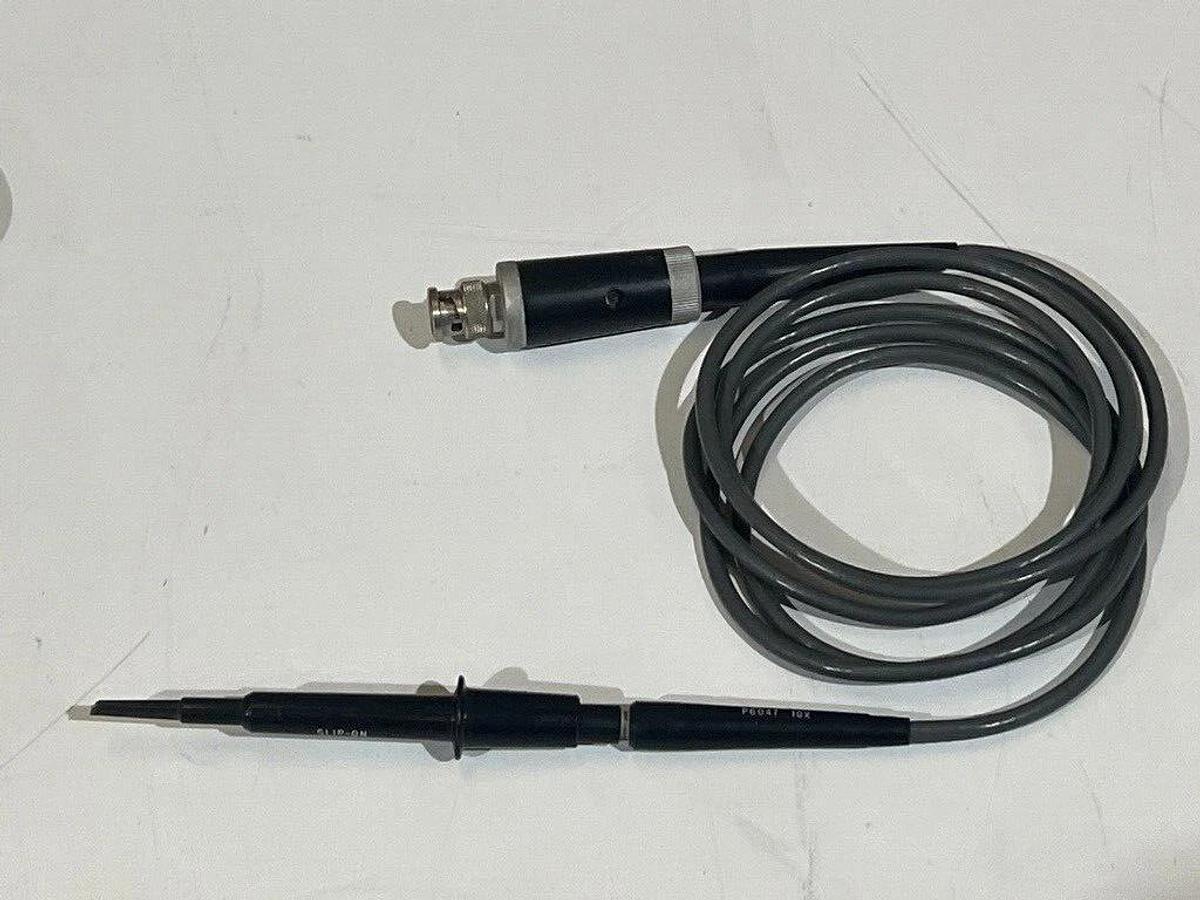 Used Lot of 3 Tektronix Probes: P6006, P6010, & P6047 - Oscilloscope Test Leads
