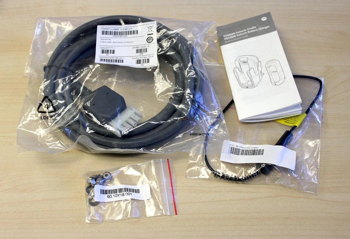 Used New Motorola VCD9500-1000R Vehicle One Slot Cradle for MC9500 with Accessories