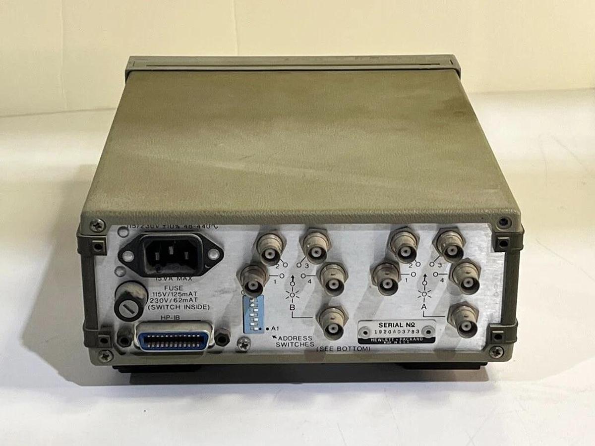 Used Hewlett Packard HP 59307A VHF Switch