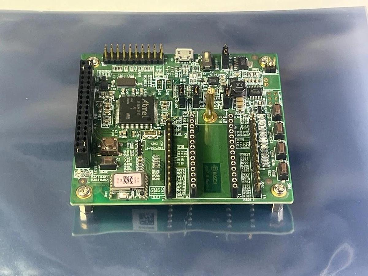 Used Bosch Application Board 2.0 Rev 1.1 with 3 Each BME680 Sensor Daughter Boards
