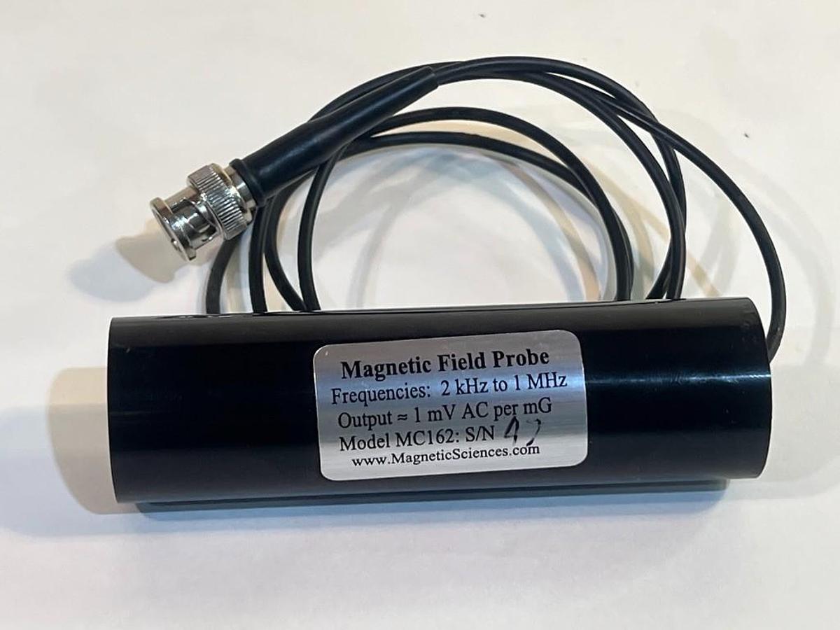 Used Magnetic Sciences Model MC162 2 kHz - 1 MHz Magnetic Field Probe Older 2006 Unit