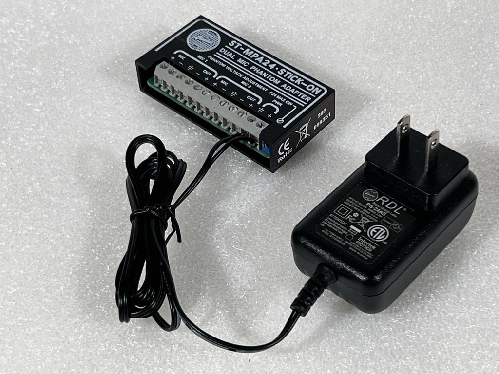 Used Radio Device Labs RDL ST-MPA24 Phantom Adapter w/ Power ST-UMX3 Mixer