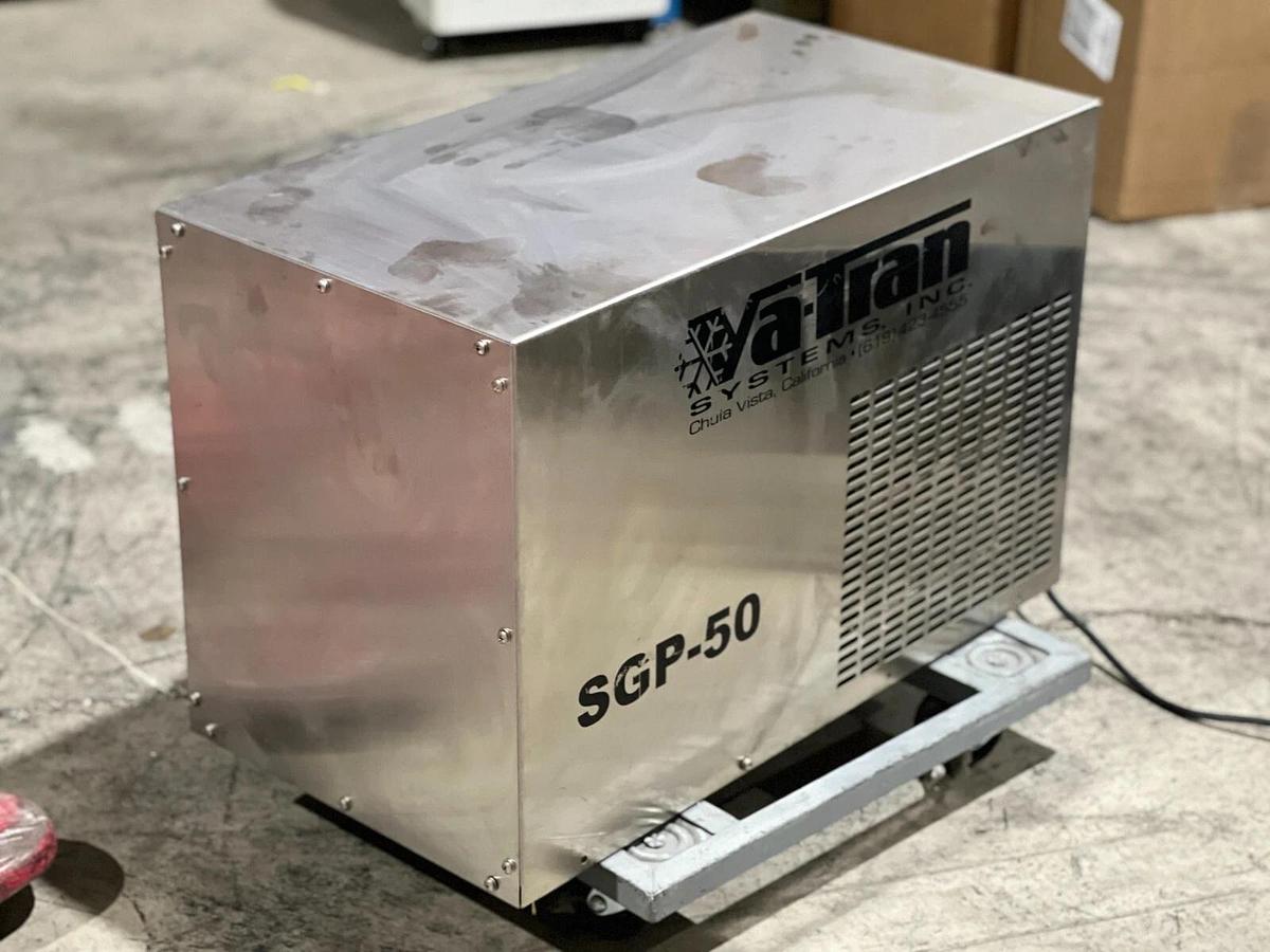 Used Va-Tran Systems, Inc. Model SGP-50-100 CO2 Purifier for Carbon Dioxide Cleaning