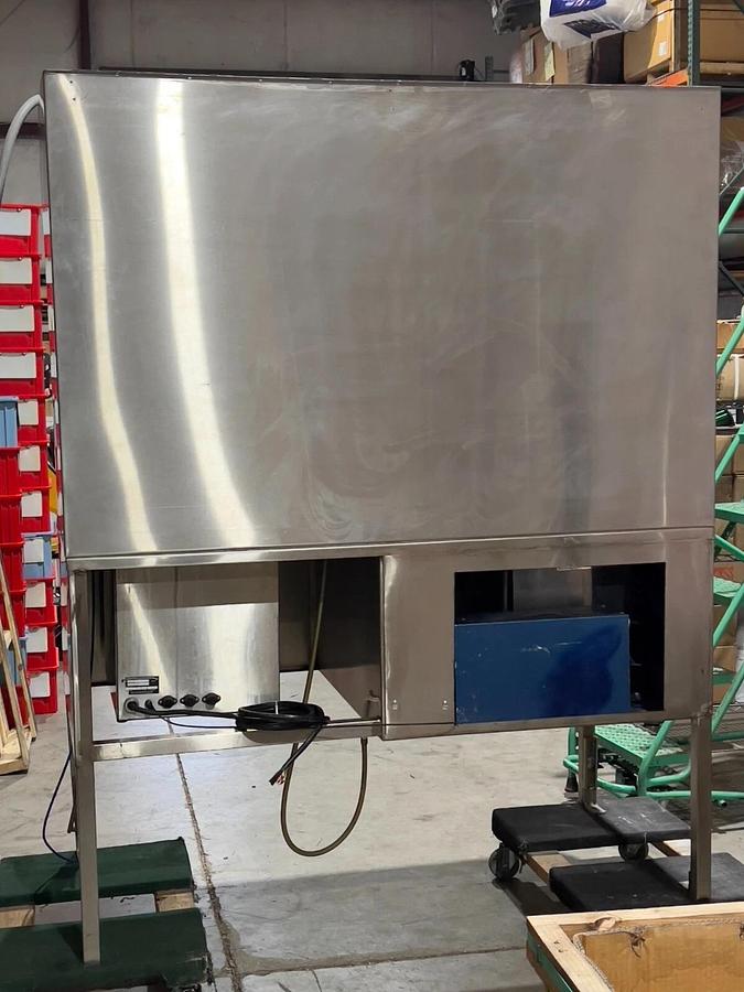 Used Solvent Fume Hood Delta Sonics Blackstone Ultrasonics Console Cleaning Tank Sink