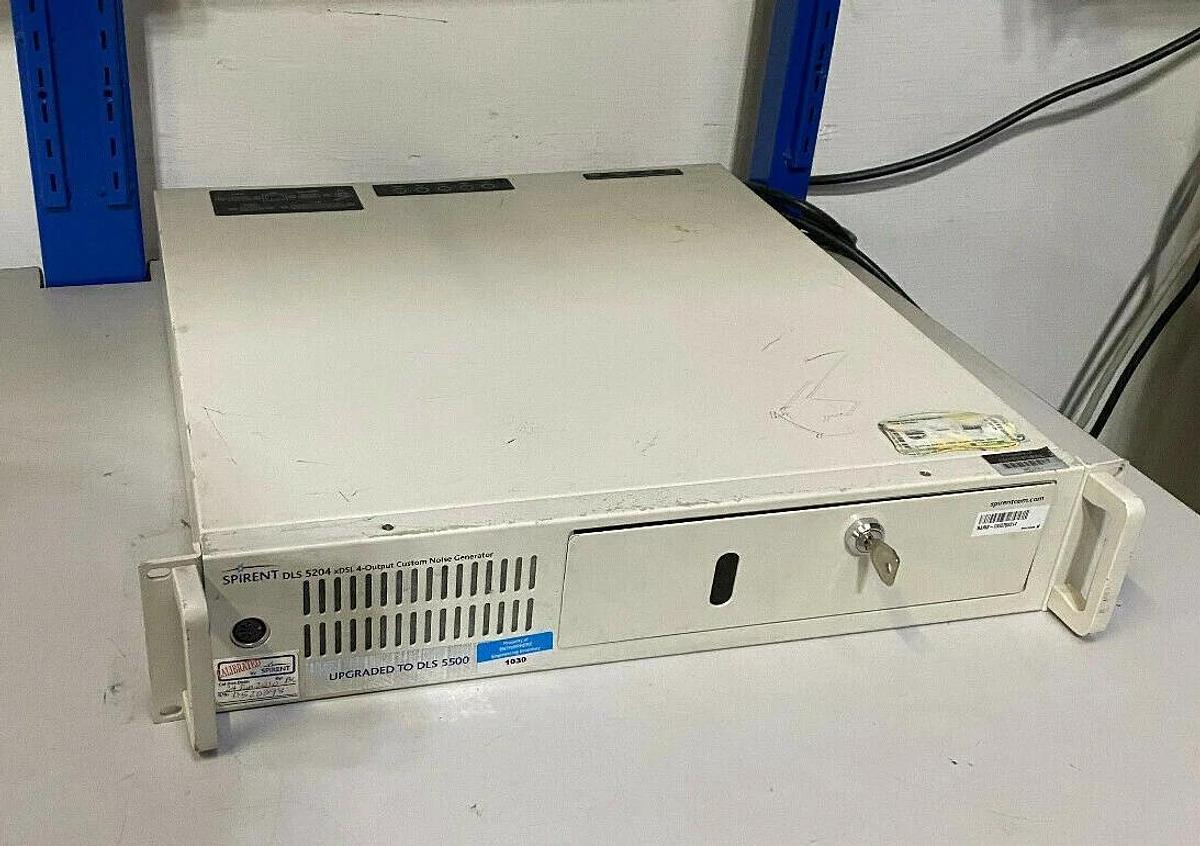 Used Spirent DLS 5204 xDSL 4-Output Custom Noise Generator  DLS5204