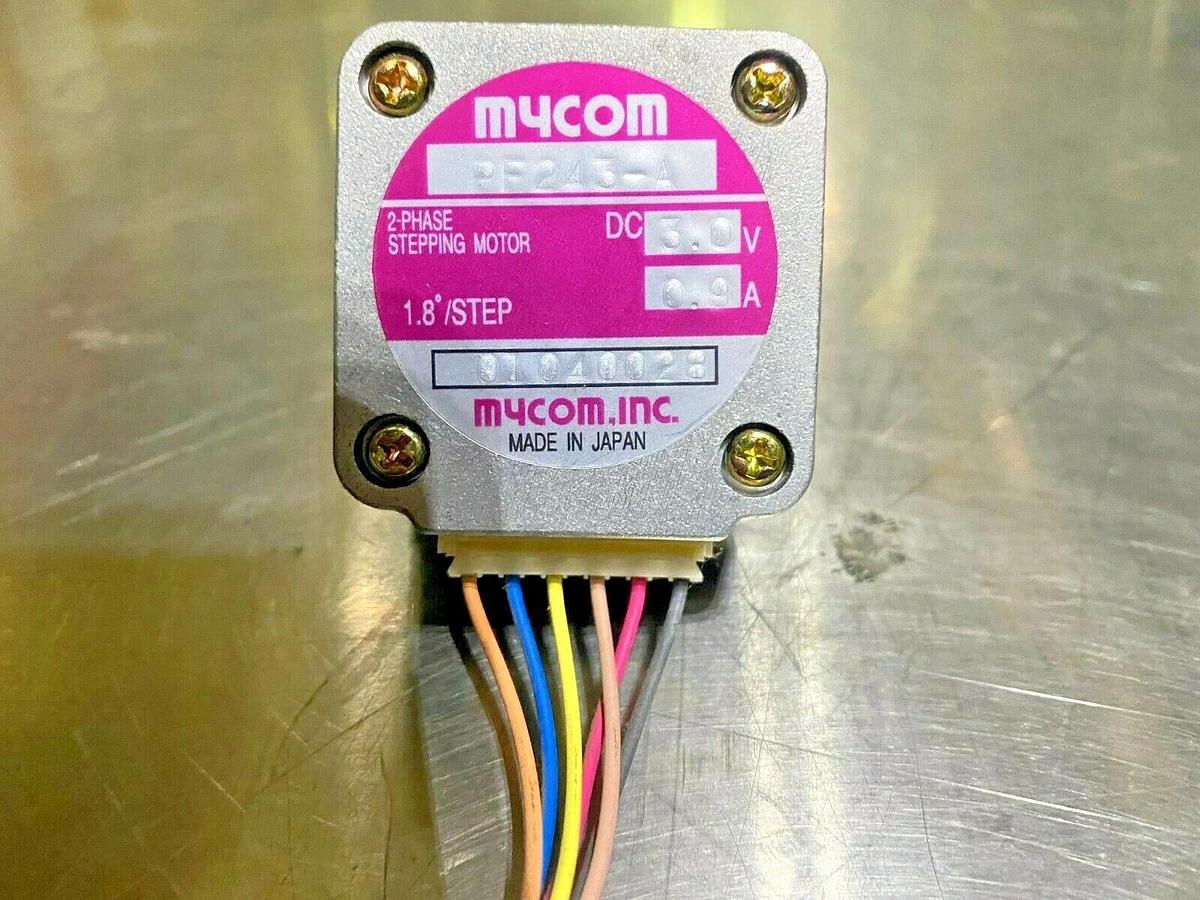 Mycom PF243-A 3.0V 0.9A 1.8Deg/Step 2-Phase Stepping Motor - Stepper