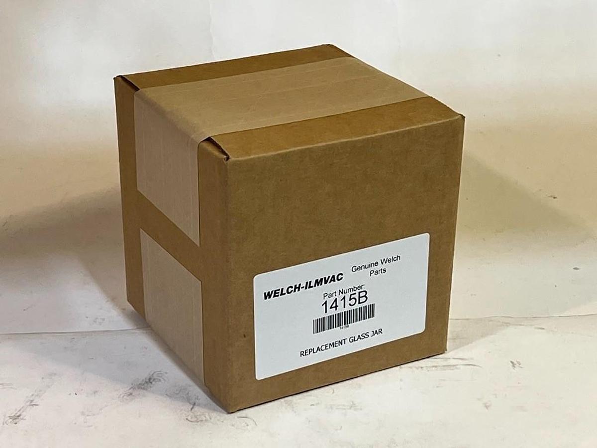 Used Welch Vacuum Part Number: 1415B Replacement Glass Jar - Thermo 22184-62255