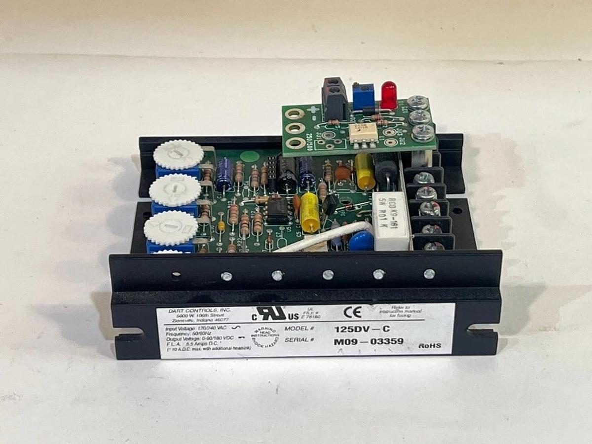 Used Dart Controls, Inc. Model 125DV-C Speed Control