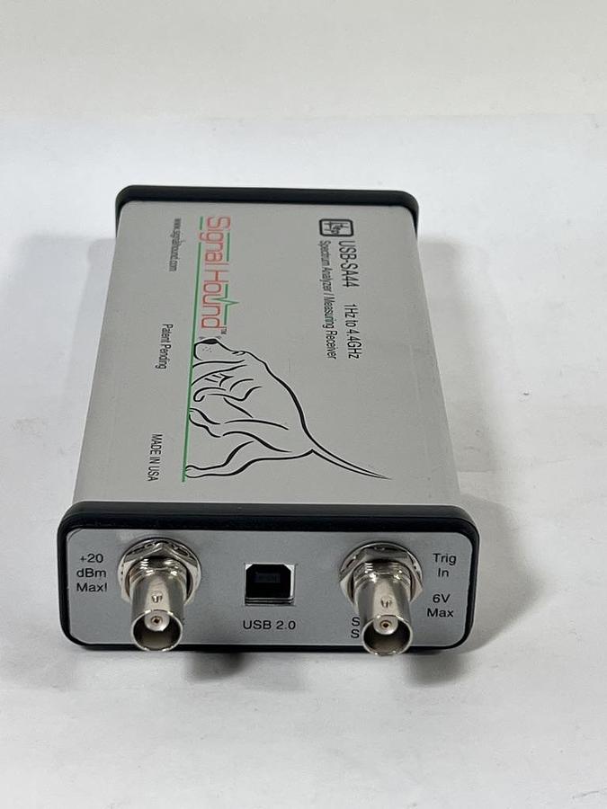 Signal Hound USB-SA44 4.4 GHz Spectrum Analyzer/Measuring Receiver + Accessories
