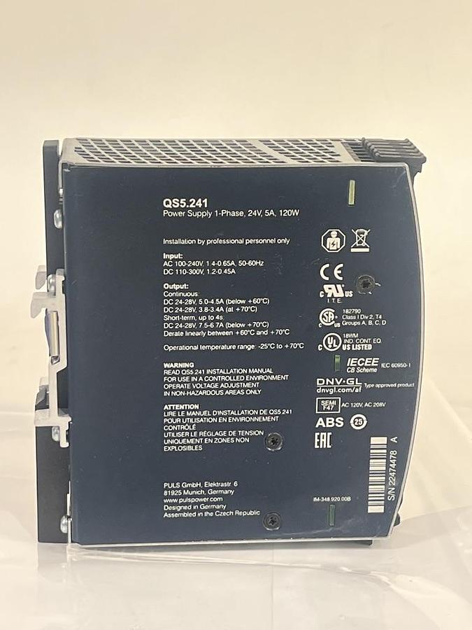 Used PULS CP10.121, QS5.241, CP10.481