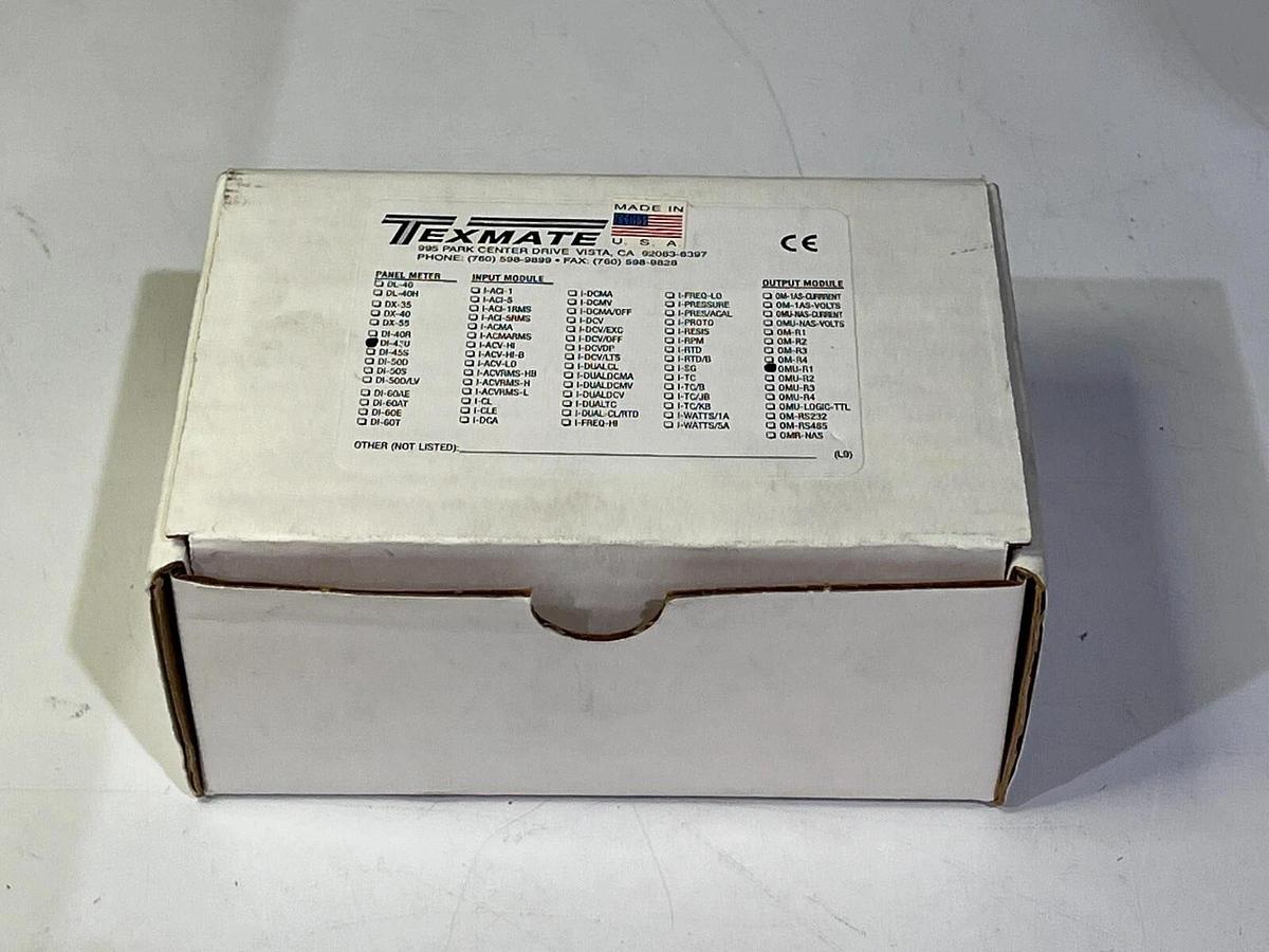 Texmate Tiger Cub DI-45U Smart Digital Meter - Monitoring, Measurement & Control