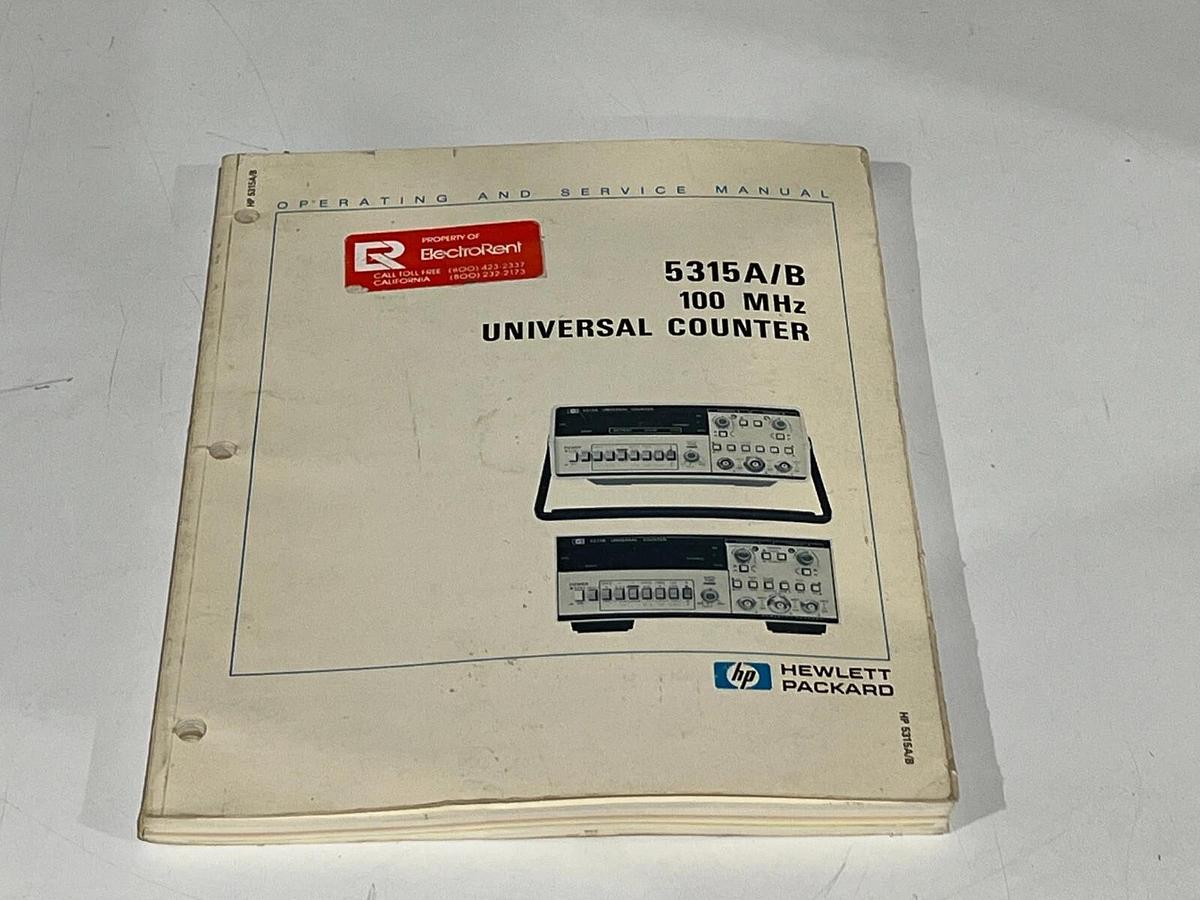 Used Lot of 14 Vintage HP Instruction / User Manuals Hewlett-Packard Agilent Keysight