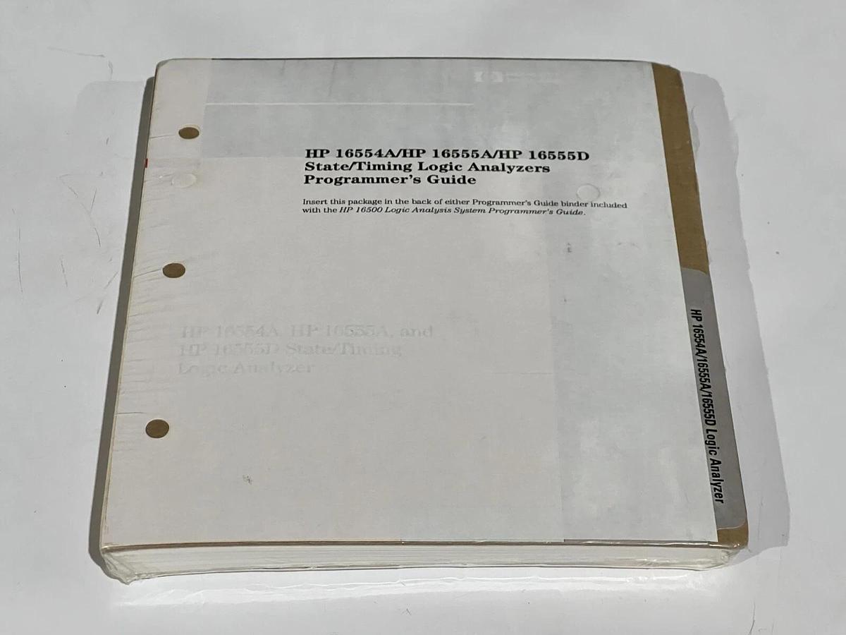 Used Lot of 14 Vintage HP Instruction / User Manuals Hewlett-Packard Agilent Keysight