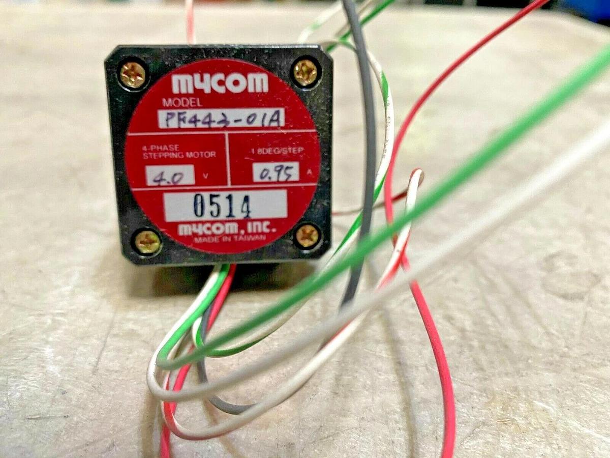 Mycom Nyden Model PF443-01A 4.0 V 0.95 A 4-Phase Stepping Motor - Stepper Motors