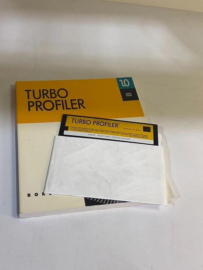 Used Lot of Vintage Borland Software and Manuals Turbo C++, Turbo Pascal, Paradox