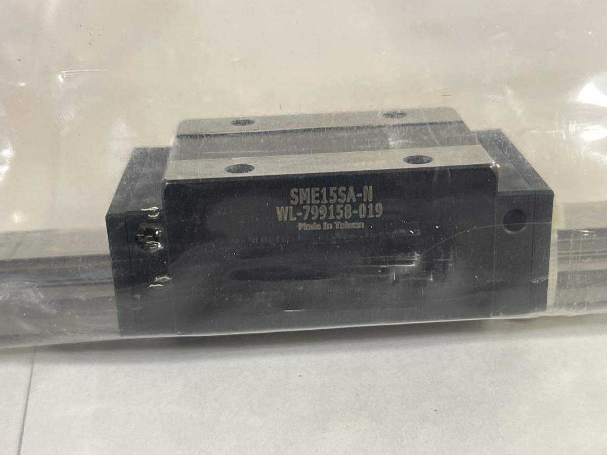 PMI PMI SME Series Ball Chain SME15R 15mm 24" Linear Guideway w/ 2X SME15SA-N Slides