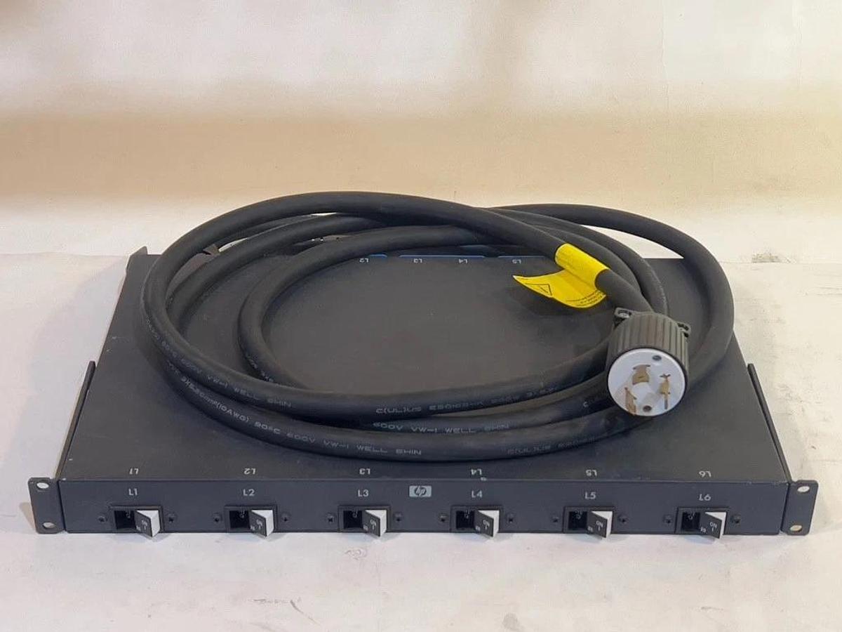 Used HP Intelligent Modular PDU Control Unit 24A Model: HSTNR-P018-1 Assy# 500496-001