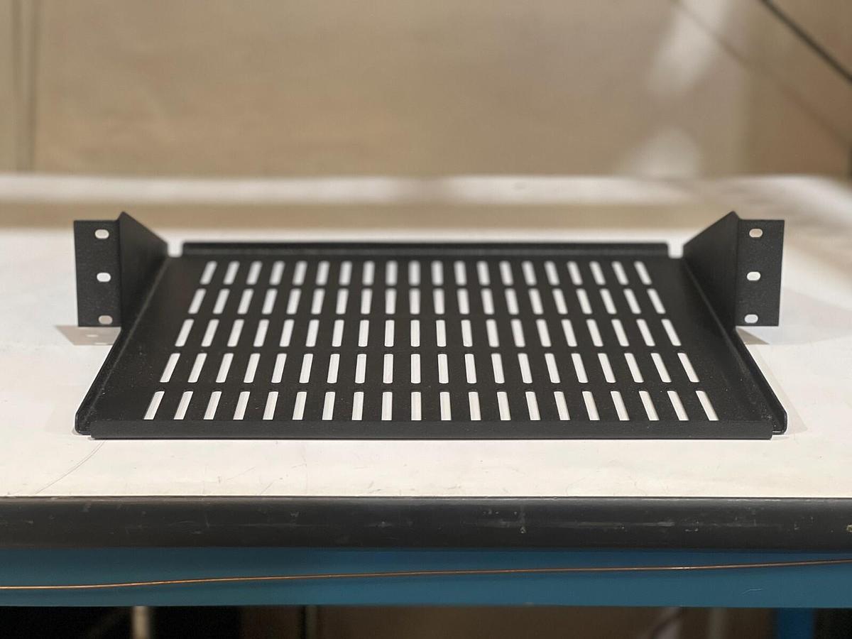 RMP 2U Center Weighted Vented 19" Rack Shelf - Rose Metal Products