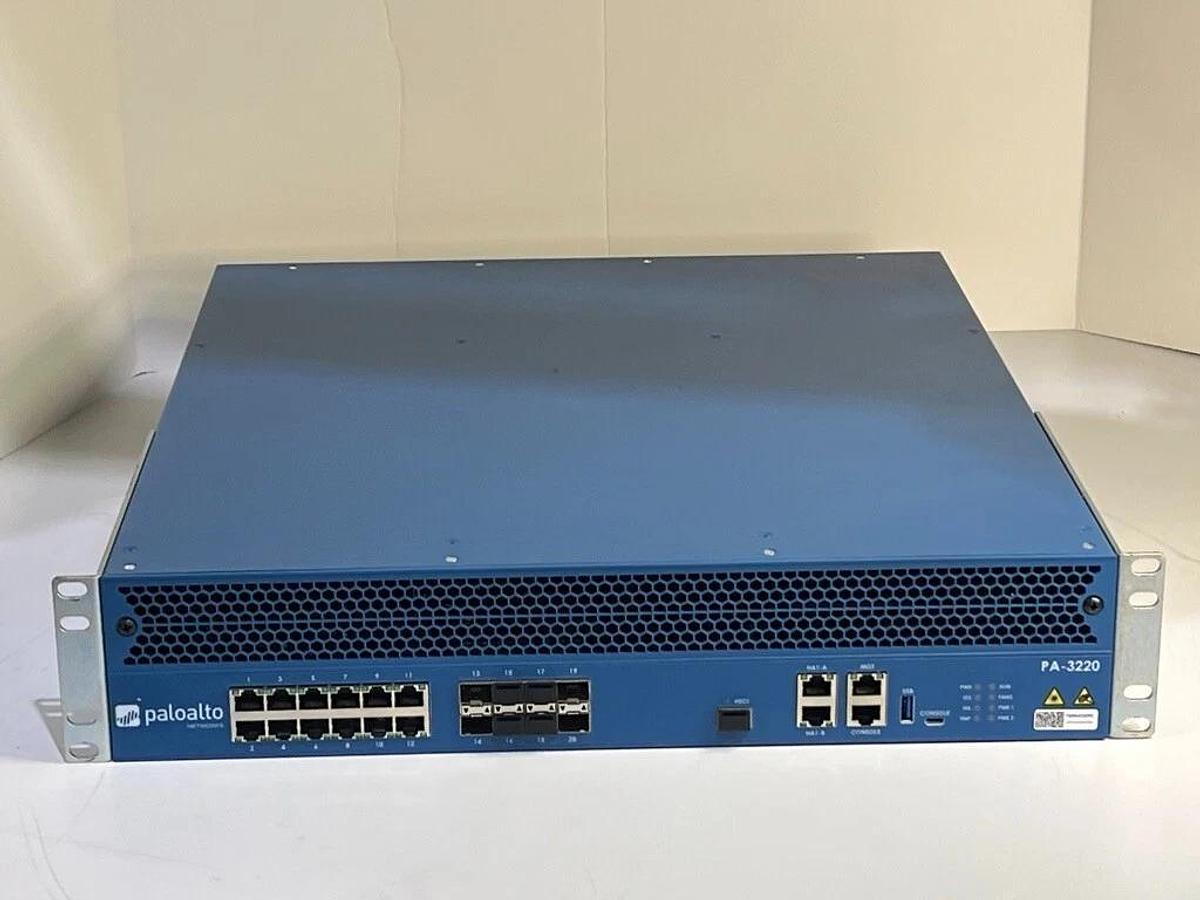 Used Palo Alto Networks Model PA-3220 Firewall with 240GB SSD - VPN