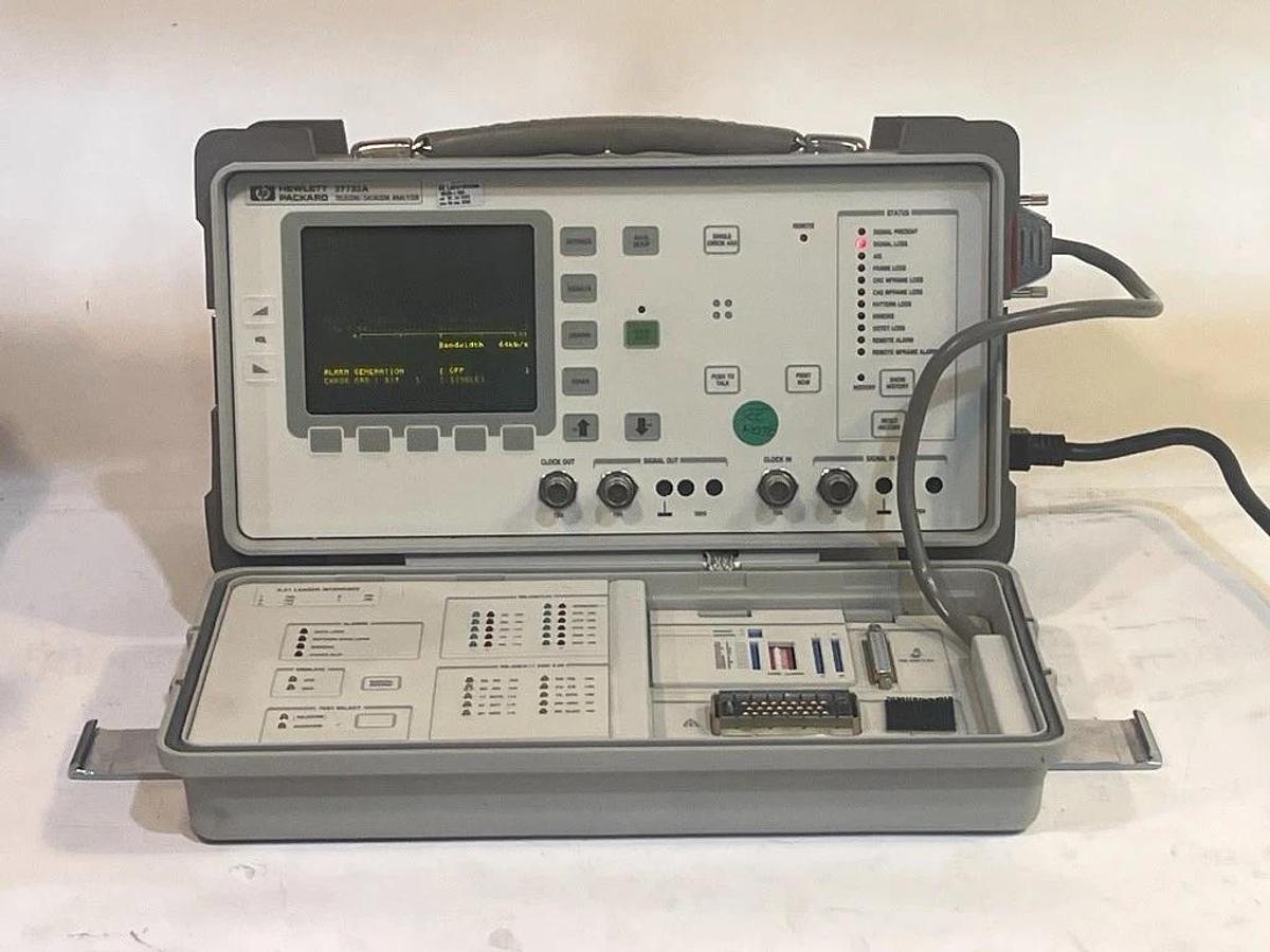 Used Hewlett Packard HP Model 37732A Digital Telecom / Datacom Tester