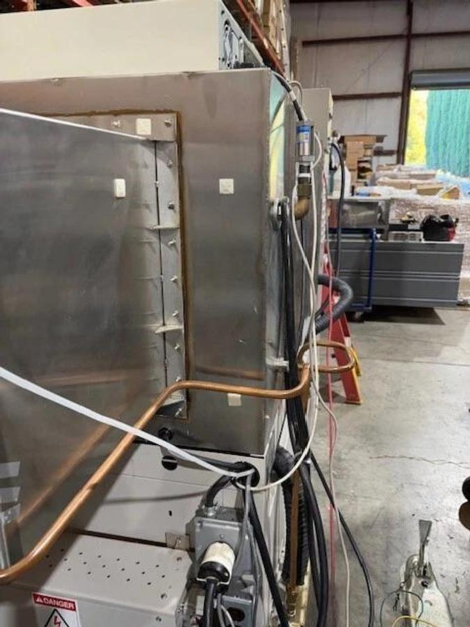 Used Solid State Equipment SSEC Model 2100E NTe Hermetic Package Sealer w/ Enclosure