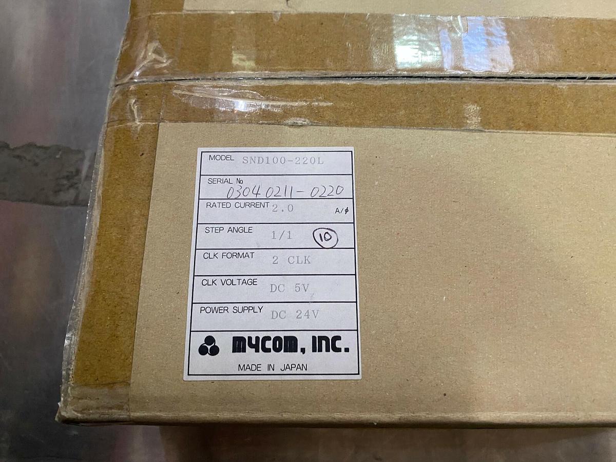 Mycom NanoDrive SND100-200L 24V DC Stepping Motor Driver - Stepper Motor